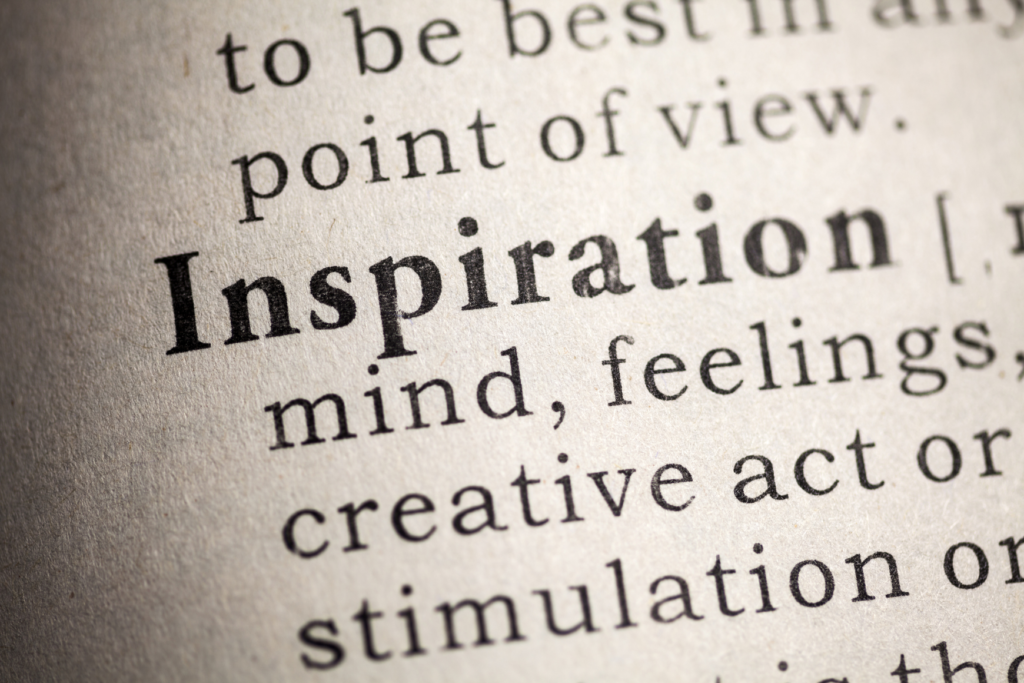 Inspiration is the process of being mentally stimulated to do or feel something, esp. to do something creative.